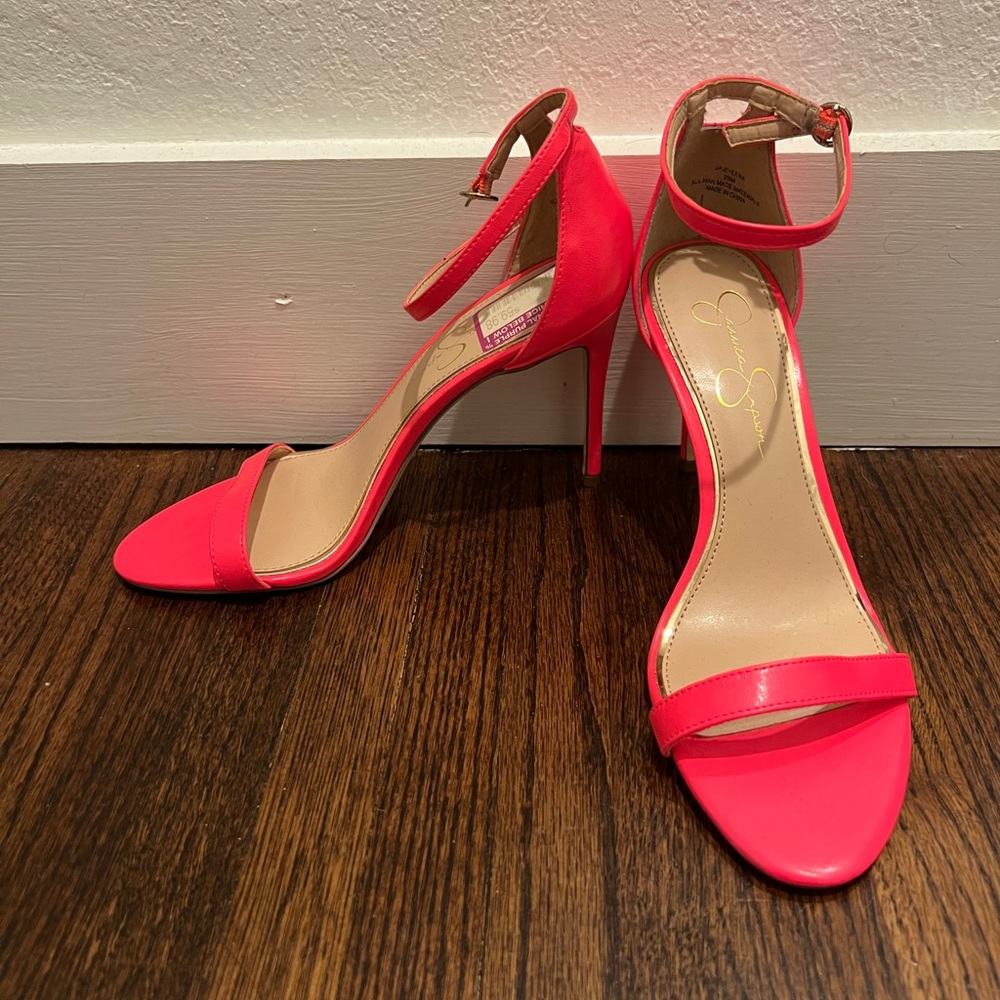 Jessica Simpson Hot Pink Heels